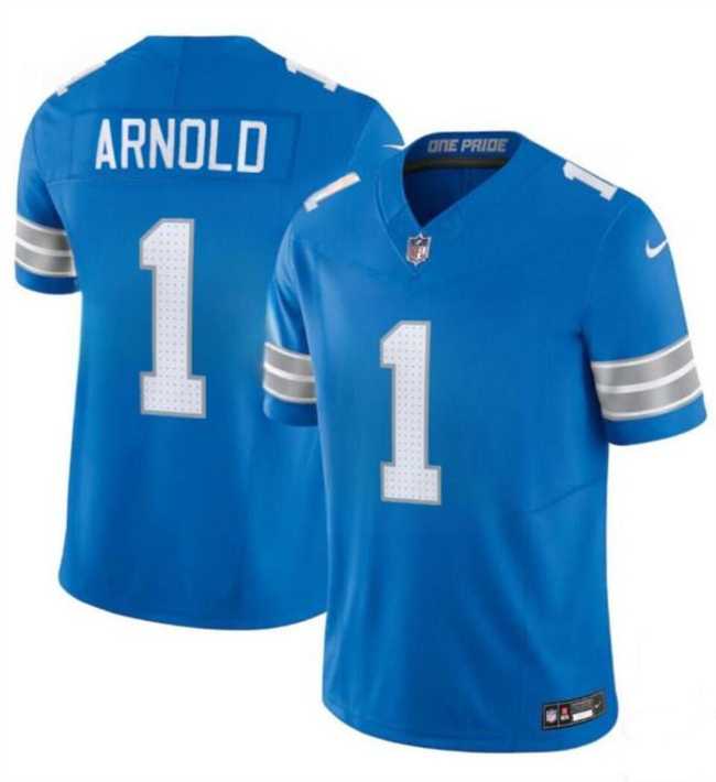 Youth Detroit Lions #1 Terrion Arnold New Blue 2024 Draft F.U.S.E. Vapor Limited Stitched Jersey Dzhi,We sell and wholesale Youth Detroit Lions #1 Terrion Arnold New Blue 2024 Draft F.U.S.E. Vapor Limited Stitched Jersey Dzhi on line form chian!